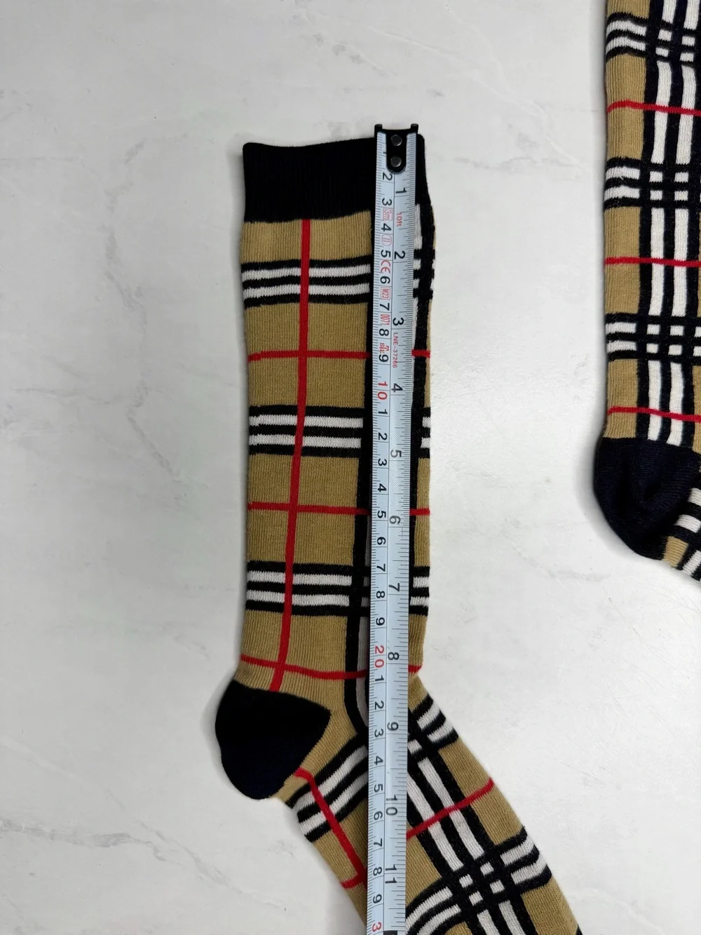 Burberry Kids Plaid Check Knee-High Socks